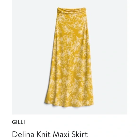 Gilli Skirts Gilli Delina Knit Maxi Skirt Poshmark